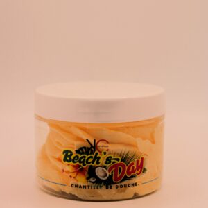 Chantilly de douche parfum beach's day