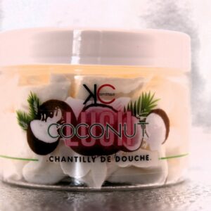 Chantilly de douche parfum coconut
