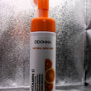 Mousse nettoyante parfum vitamine c