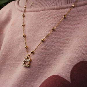 Collier tête chat