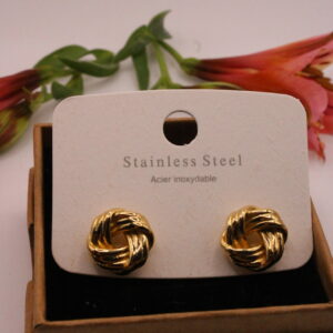 Boucle d'oreille tressé